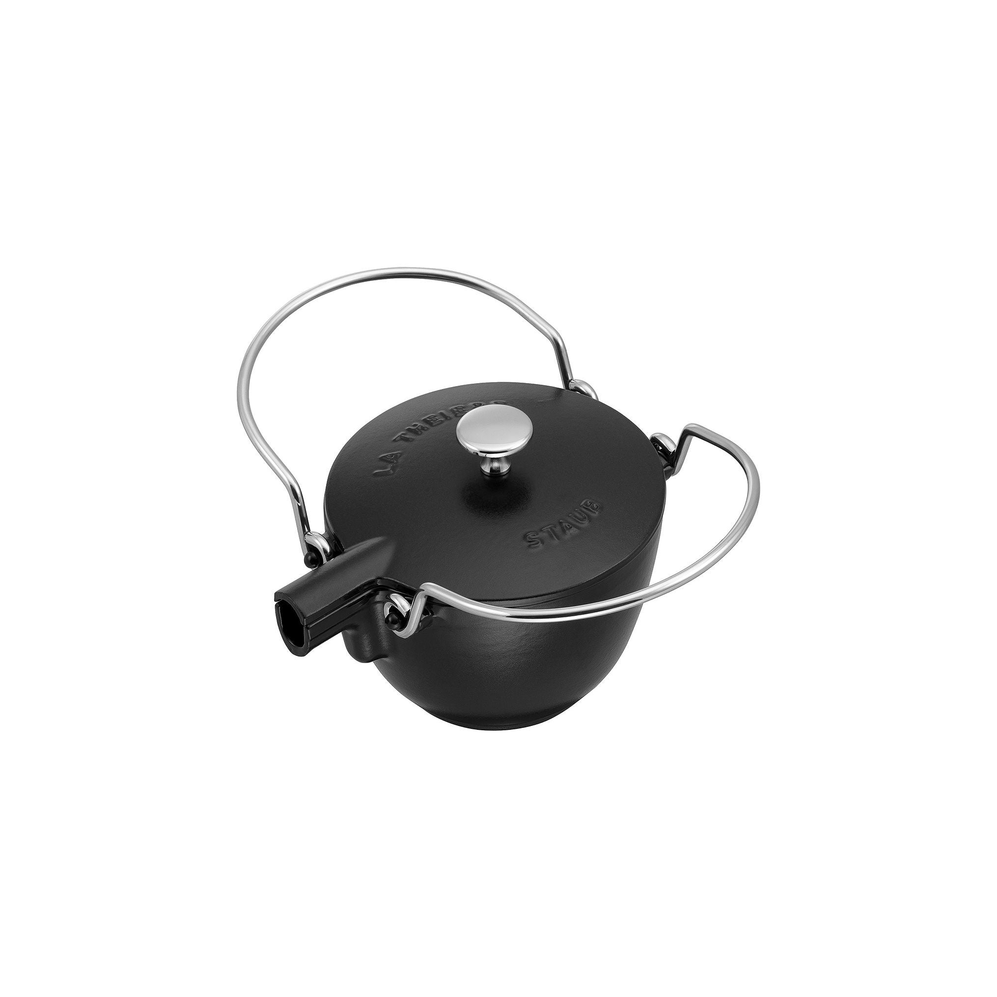 STAUB - Tetera redonda - 16,5 cm - Negro image 1