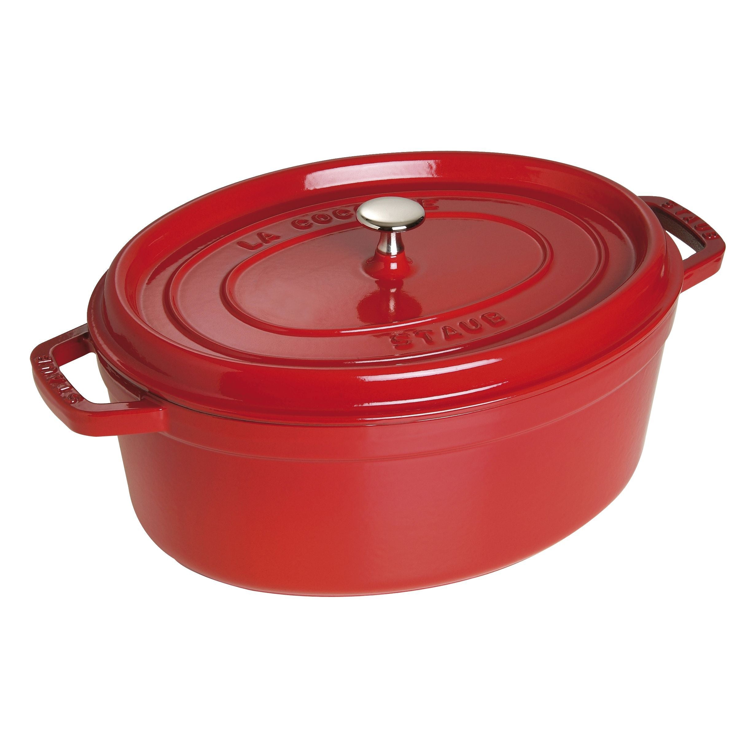 STAUB - Cocotte ovalada - 33 cm - Cereza image 0