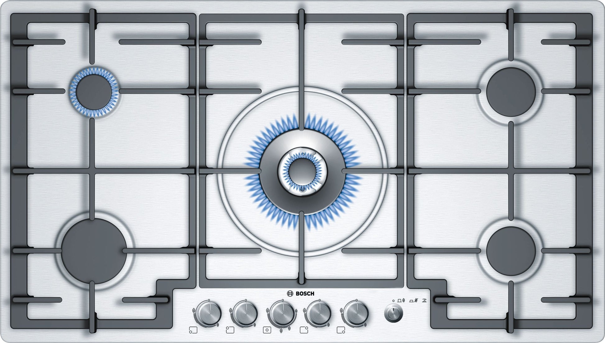 BOSCH - Plantilla de gas, 5 quemadores, acero inoxidable - 36" image 0