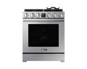 DACOR - Range - 30" Gas Pro-Range 4 Burners, Transitional, Silver, NG/LP