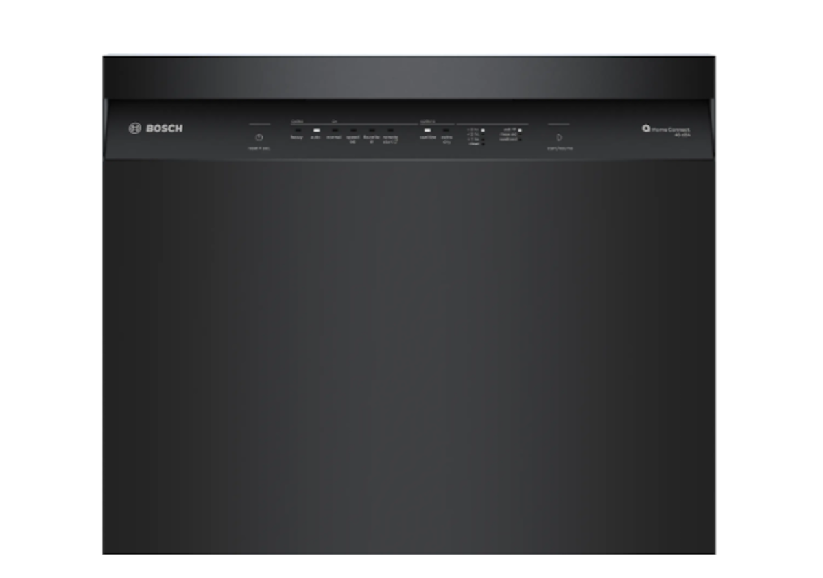 Bosch-100 Recessed Hndl, Stnlss Tub, 2 Rack, 5/3 Cycles, 48 Dba - Bl