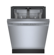 Bosch-100 Recessed Hndl, Stnlss Tub, 2 Rack, 5/3 Cycles, 48 Dba - Ss