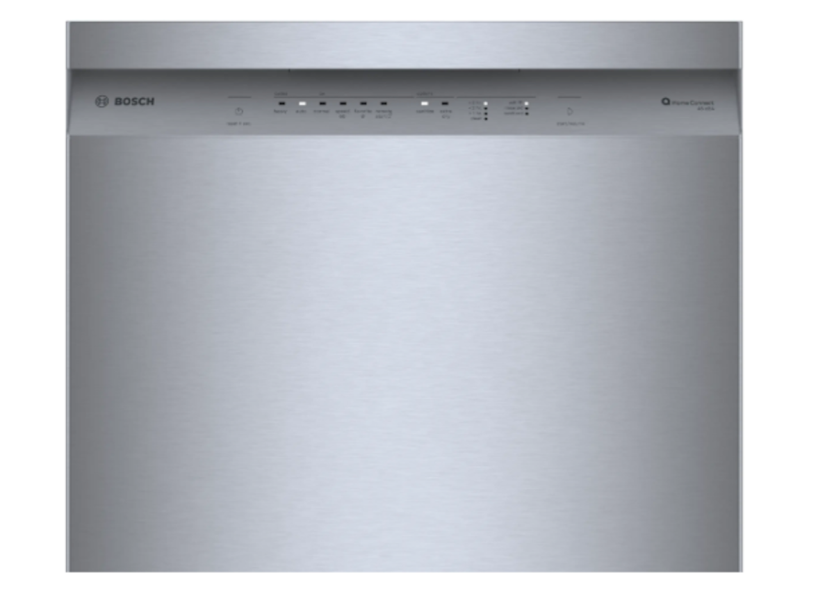 Bosch-100 Recessed Hndl, Stnlss Tub, 2 Rack, 5/3 Cycles, 48 Dba - Ss