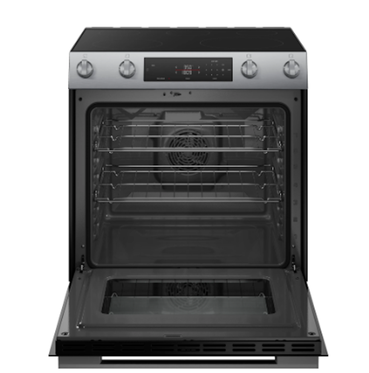 Bosch-100 Series, Electric Slide-In Range, Stainless Steel, Us (Launched Apr '25)