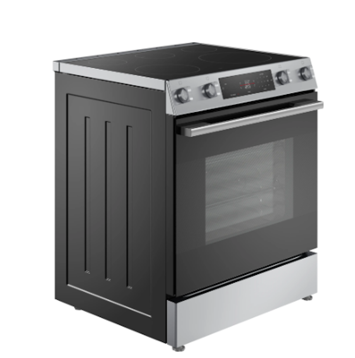 Bosch-100 Series, Electric Slide-In Range, Stainless Steel, Us (Launched Apr '25)