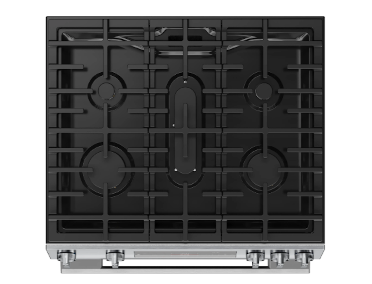 Bosch-100 Series, Gas Slide-In Range, Stainless Steel, Us (Launched Apr '25)