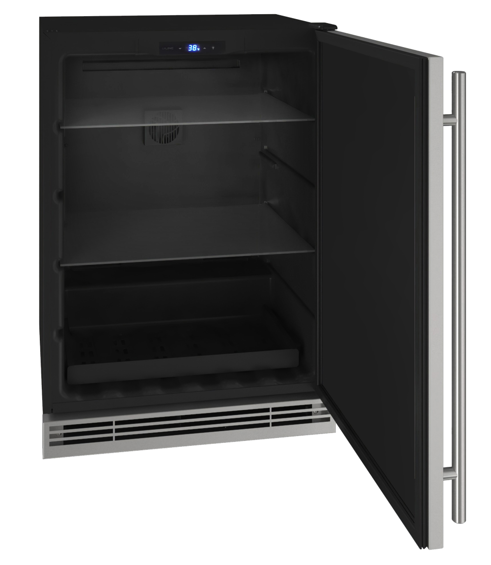 U-LINE - Refrigerador de 24" con Bisagra Reversible en Acero Inoxidable, 115V image 1