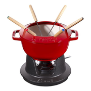 STAUB - Juego de fondue 18 cm, Cereza