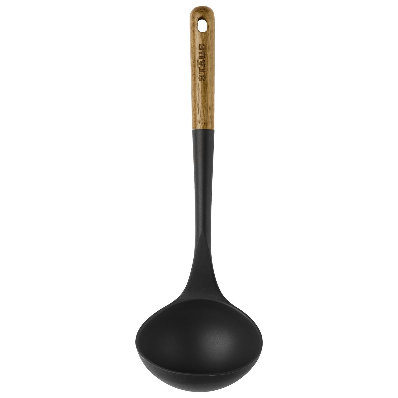 STAUB - Cucharón para Sopa de Silicona Negra image 1