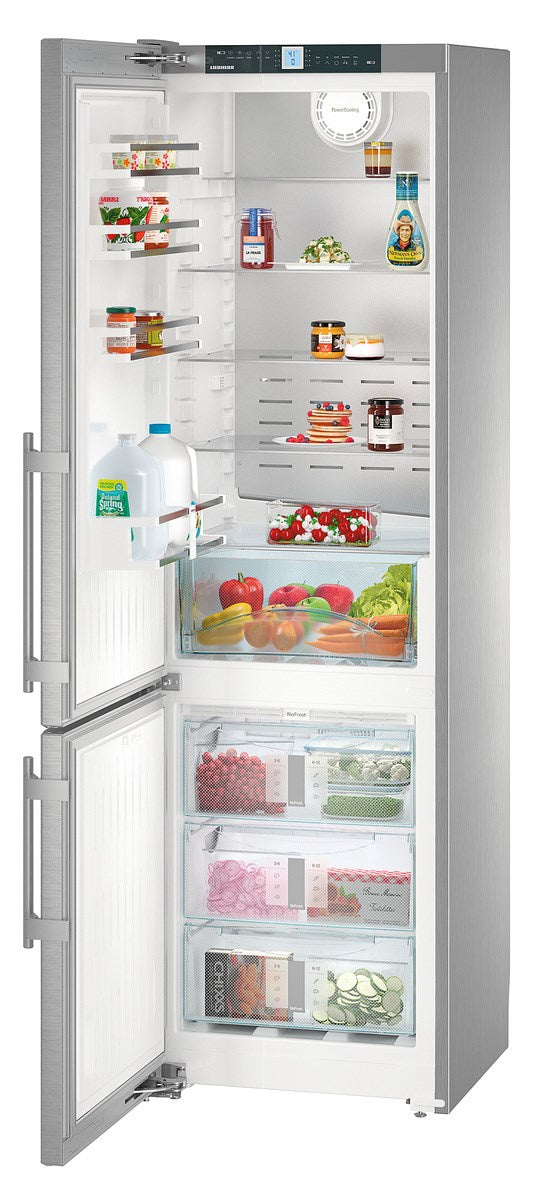 LIEBHERR - Refrigerador/Congelador Semi Integrado de 24" - Acero Inoxidable image 1