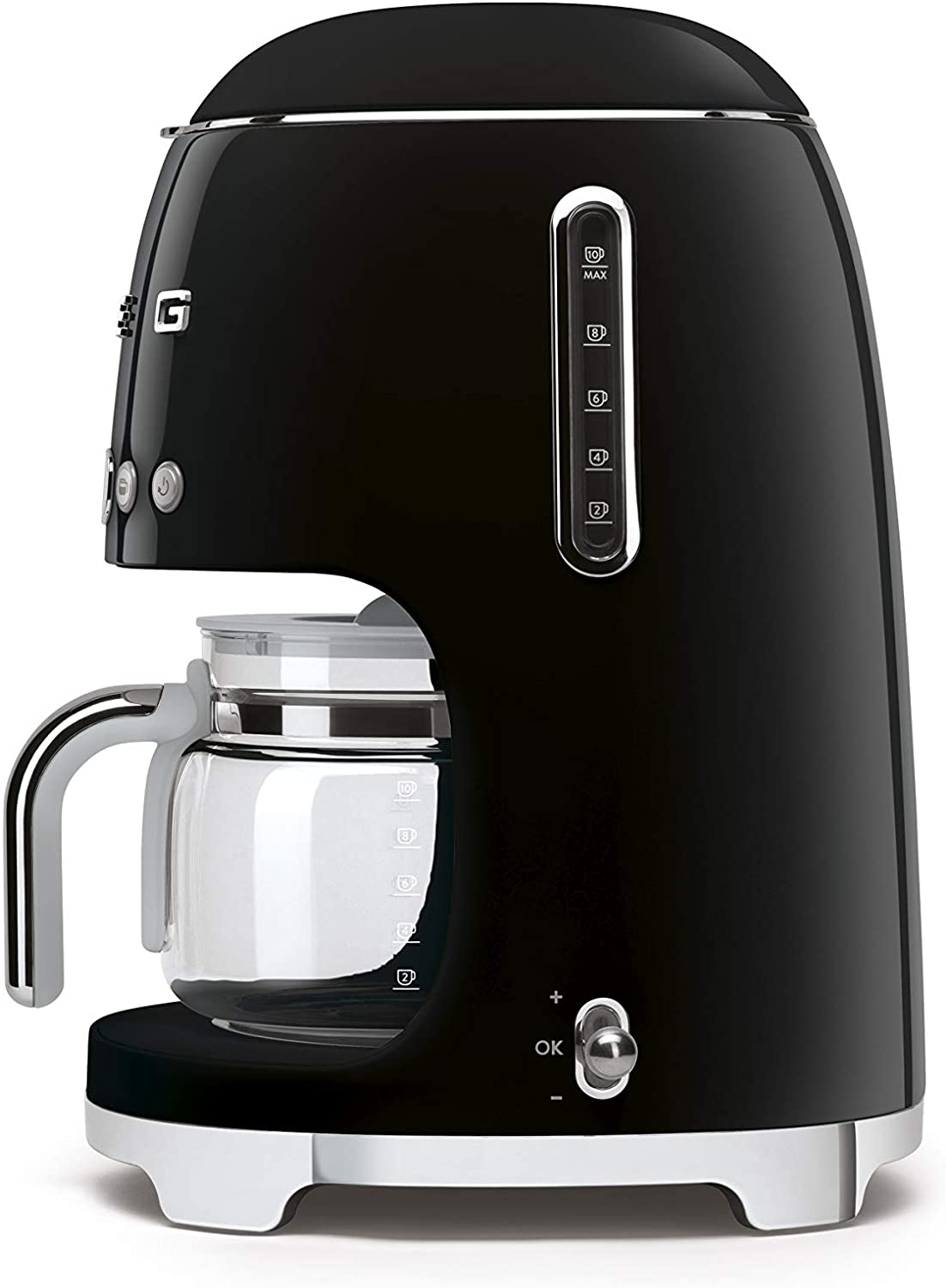 SMEG - Cafetera de Goteo Estilo Retro 50's - Negra image 1