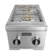 COYOTE - 12 Inch Built-In Gas Double Side Burner