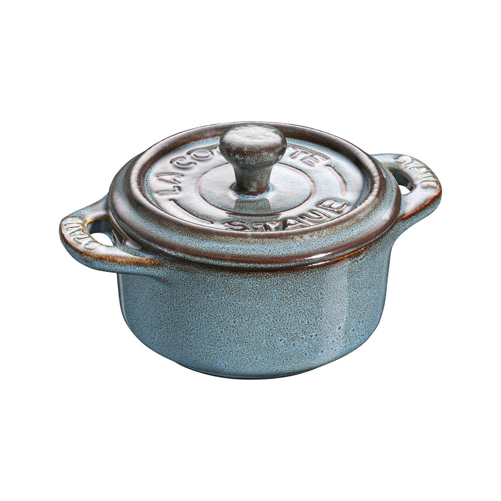STAUB - Mini Cocotte - 10 - Ancient-Turquoise image 0