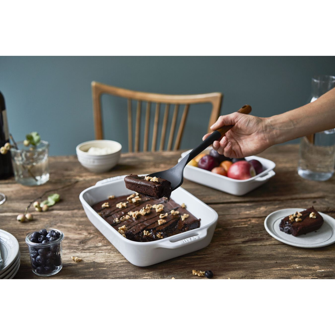 STAUB - Espátula Wok de Silicona Negra image 4