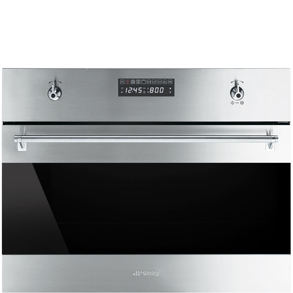 SMEG - Horno Combinado a Vapor Compacto, Inox, Estilo Clásico - 60 cm image 0