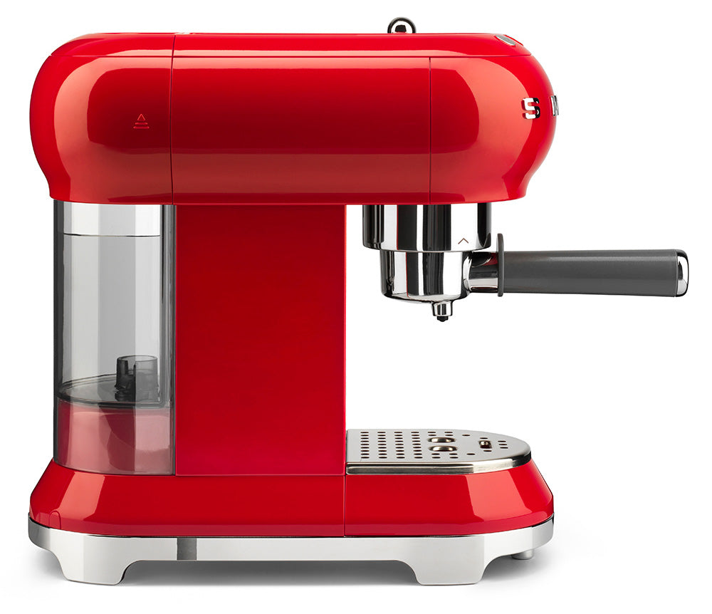 SMEG - Cafetera Espresso Estilo Retro 50's - Roja image 4