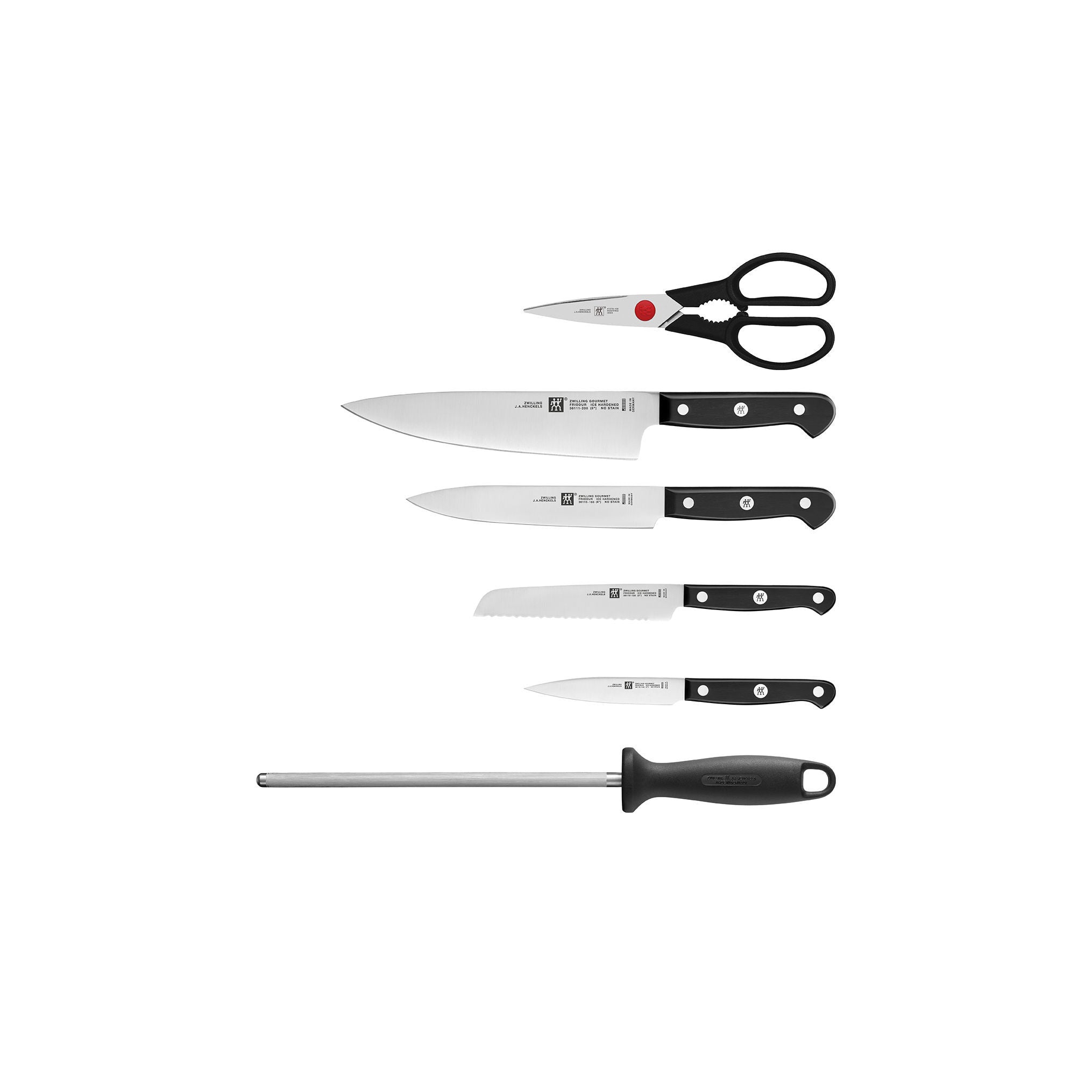 ZWILLING - Bloque de cuchillos Gourmet, bambú, 7 piezas image 1