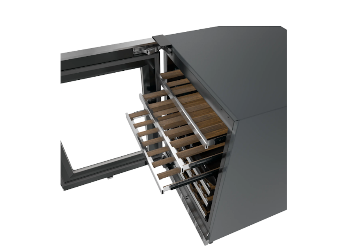 Thermador-24 Inch Glass Door Wine Reserve, Master