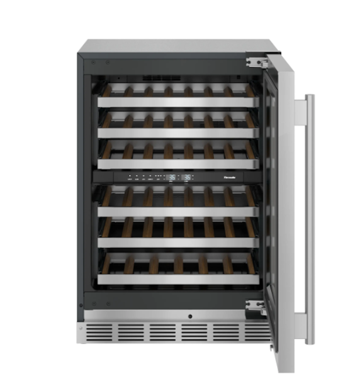 Thermador-24 Inch Glass Door Wine Reserve, Master