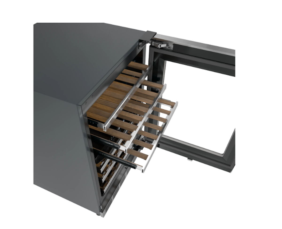 Thermador-24 Inch Glass Door Wine Reserve, Master