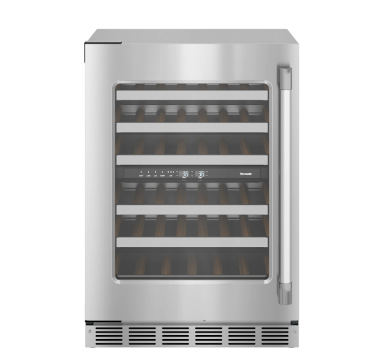 Thermador-24 Inch Glass Door Wine Reserve, Pro