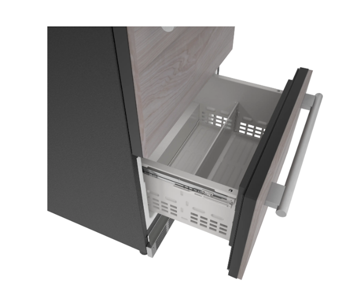 Thermador-24 Inch Uc Double Refrigerator Drawers, Custom
