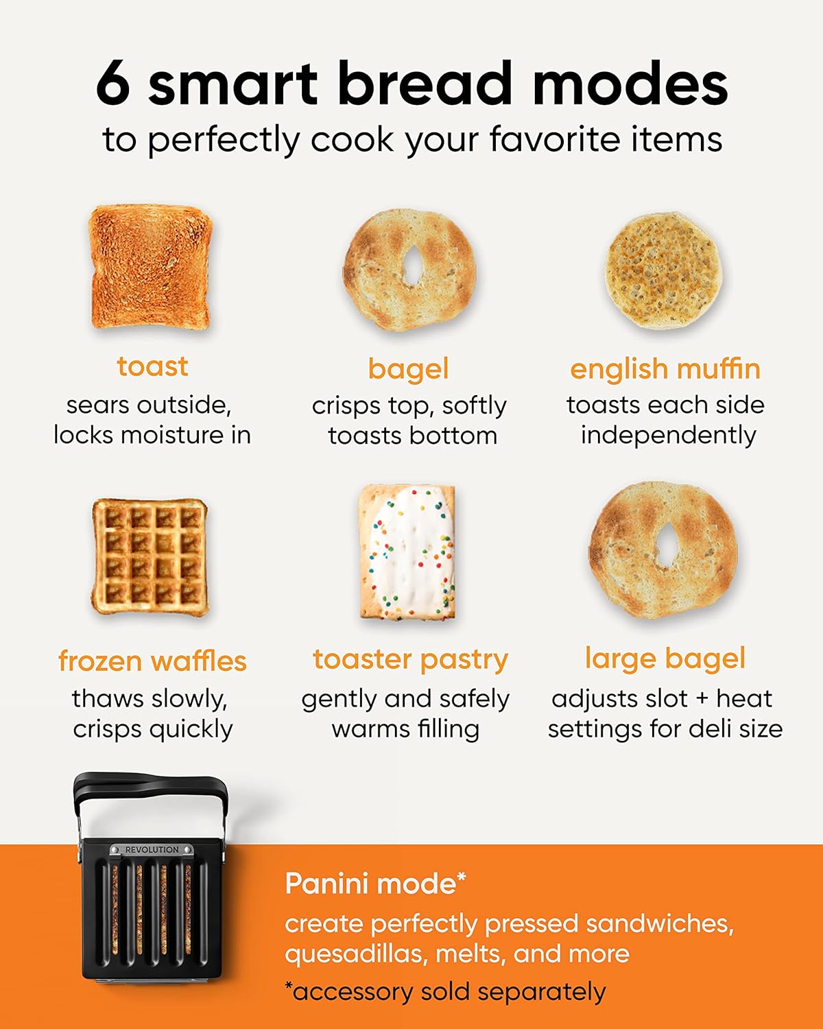 REVOLUTION - Tostadora Inteligente de 2 Rebanadas - Mate image 2