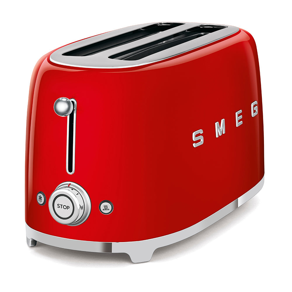 SMEG - Tostadora Estilo Retro 50's - 4 Rebanadas - Roja image 1