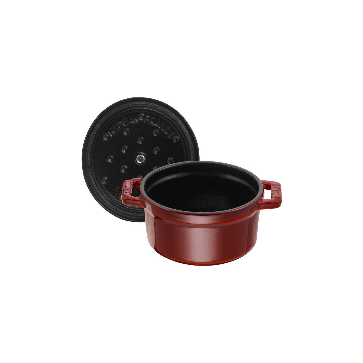 STAUB - Cocotte redonda - 10 cm - Rojo granadina image 1