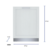 Bosch-300 24" Cstm Panel, 5/5 Cycles, 48 Dba, Hm Cnnct, Infolight - Ss