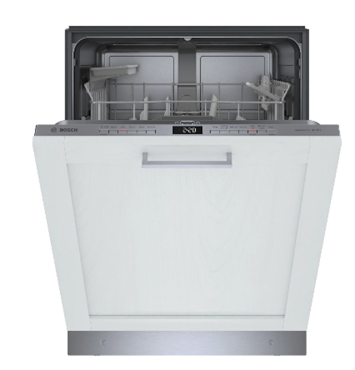 Bosch-300 24" Cstm Panel, 5/5 Cycles, 48 Dba, Hm Cnnct, Infolight - Ss