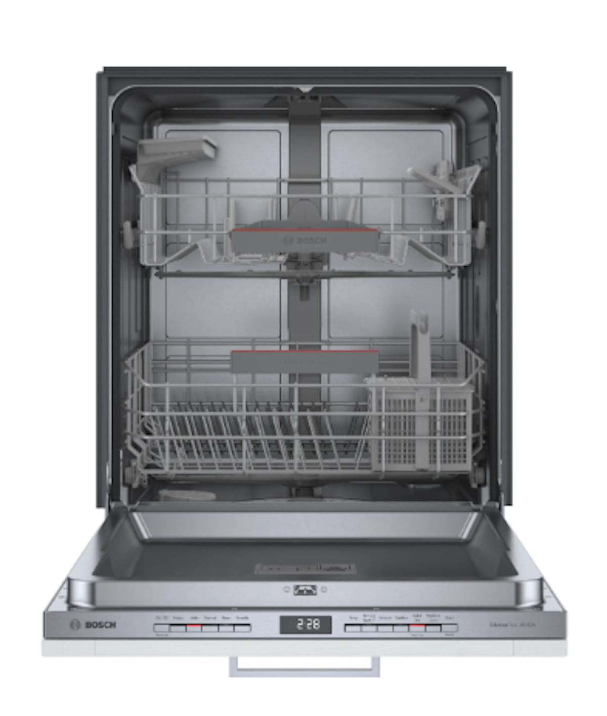 Bosch-300 24" Cstm Panel, 5/5 Cycles, 48 Dba, Hm Cnnct, Infolight - Ss
