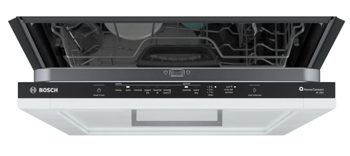 Bosch-300 Custom Panel, 5/4 Cycles, 46 Dba,Standard 3Rd Rack - Cp