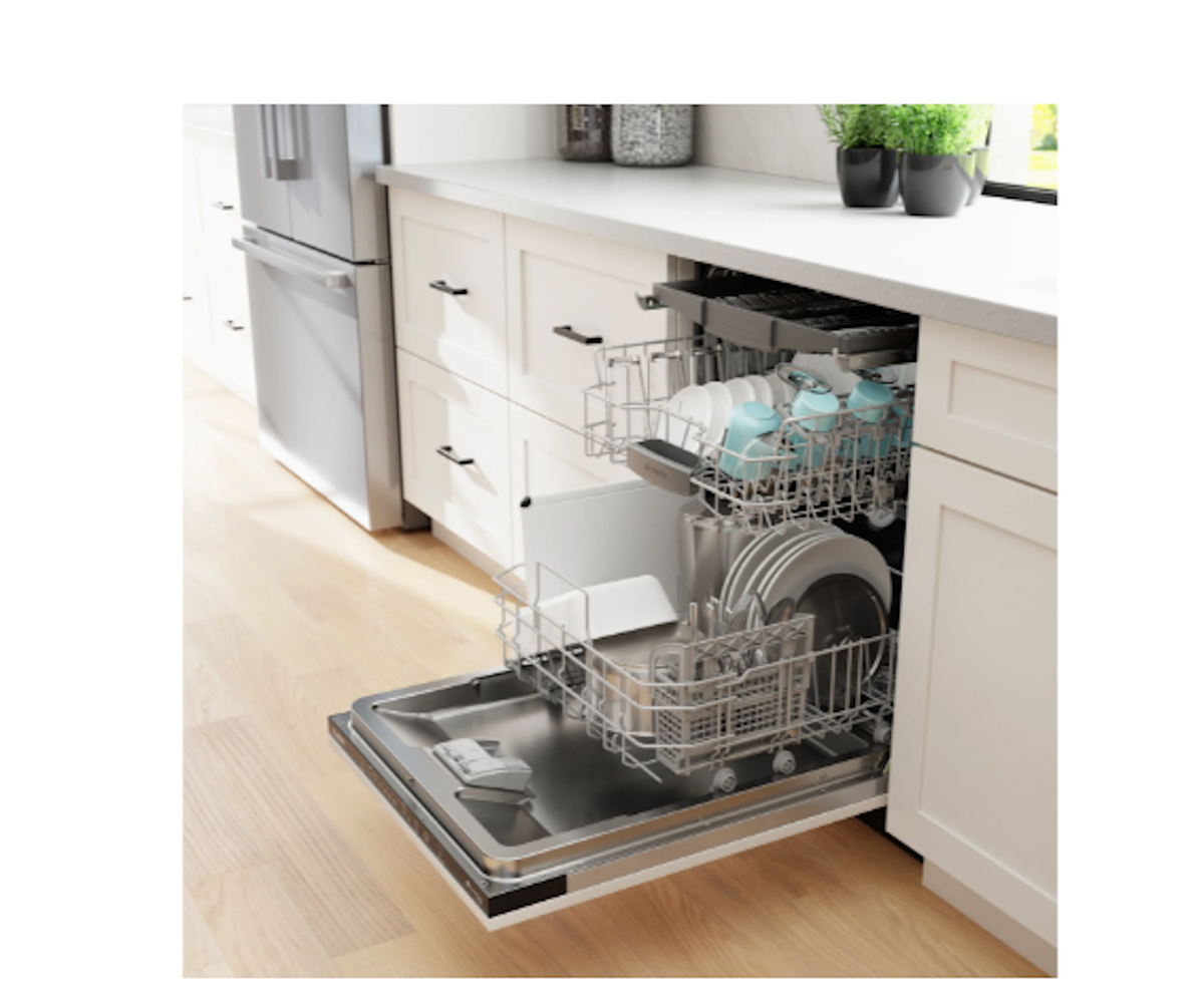 Bosch-300 Custom Panel, 5/4 Cycles, 46 Dba,Standard 3Rd Rack - Cp