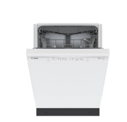 Bosch-300 Recessed Hndl, 5/4 Cycles, 46 Dba,Standard 3Rd Rack - Wh