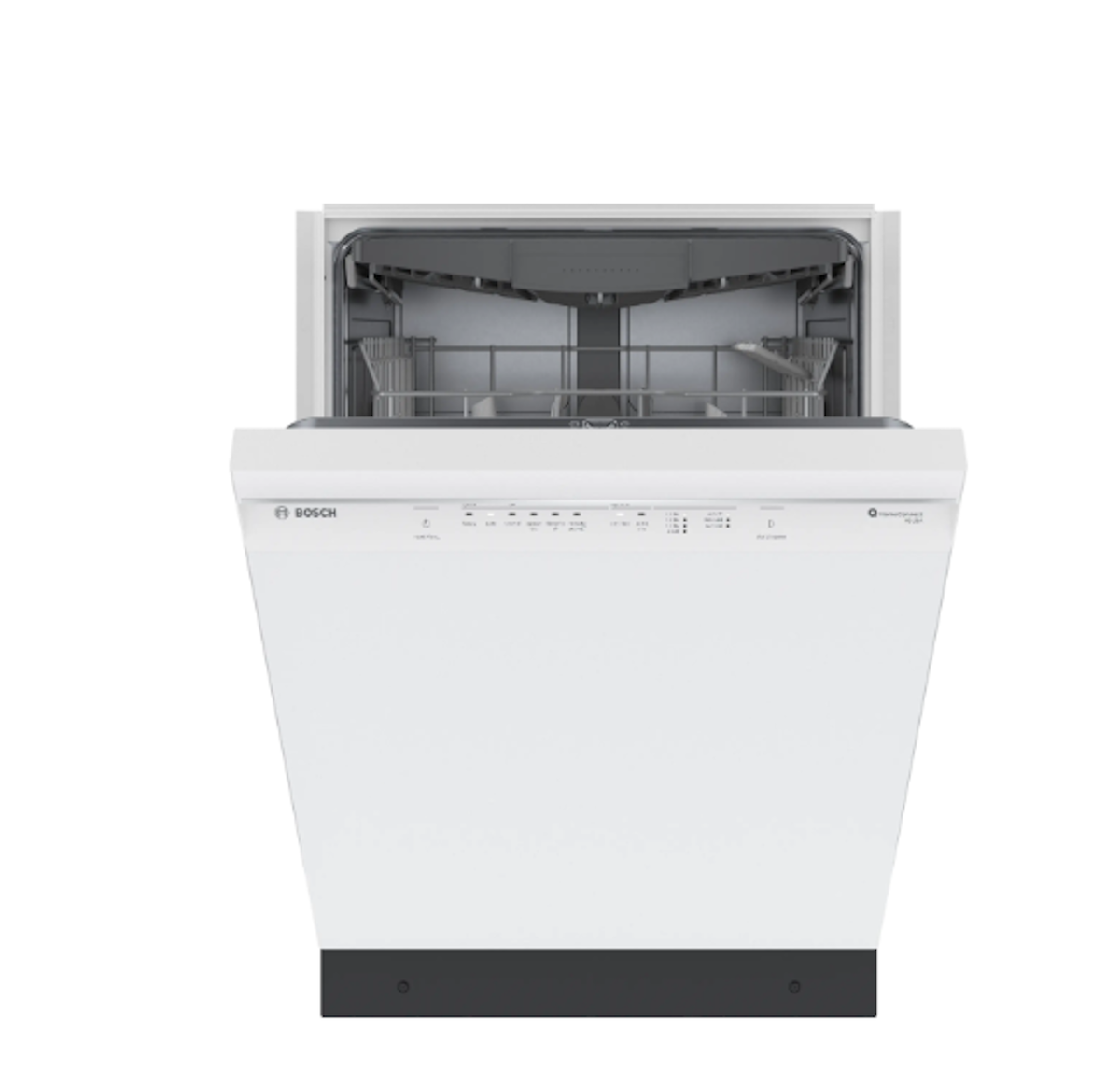 Bosch-300 Recessed Hndl, 5/4 Cycles, 46 Dba,Standard 3Rd Rack - Wh