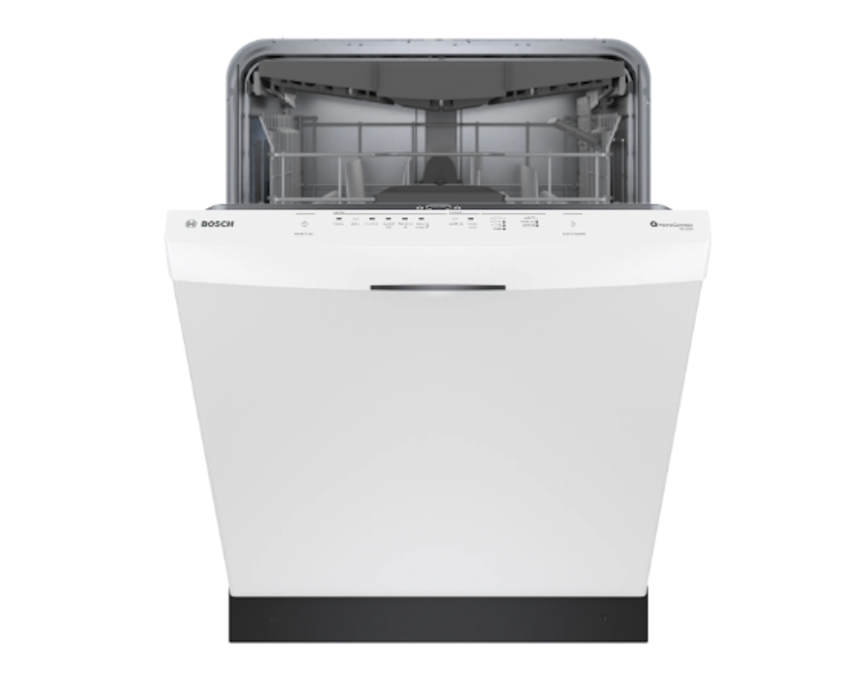 Bosch-300 Scoop Hndl, 5/4 Cycles, 46 Dba,Standard 3Rd Rack - Wh