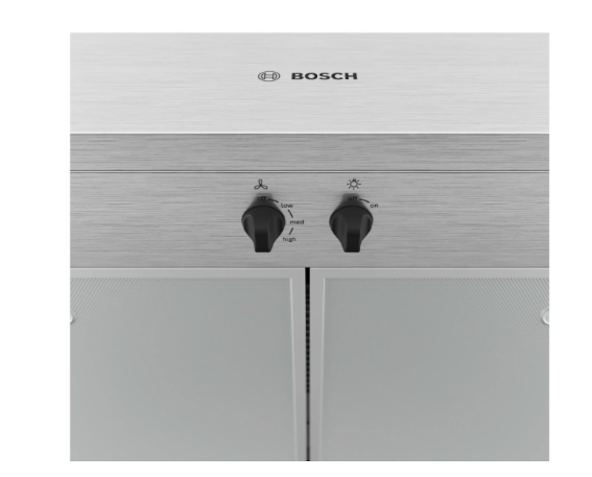 Bosch-300 Series, 30" Under-Cabinet Hood, 300 Cfm, Stnls