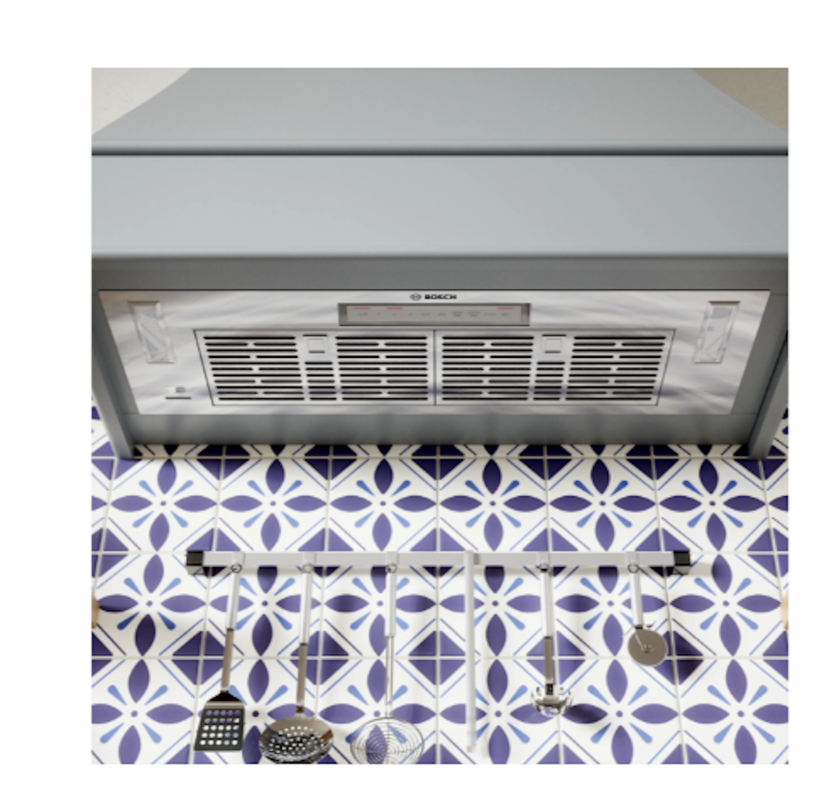 Bosch-300 Series, 36" Cabinet Depth Custom Insert, 300 Cfm With Home Connect