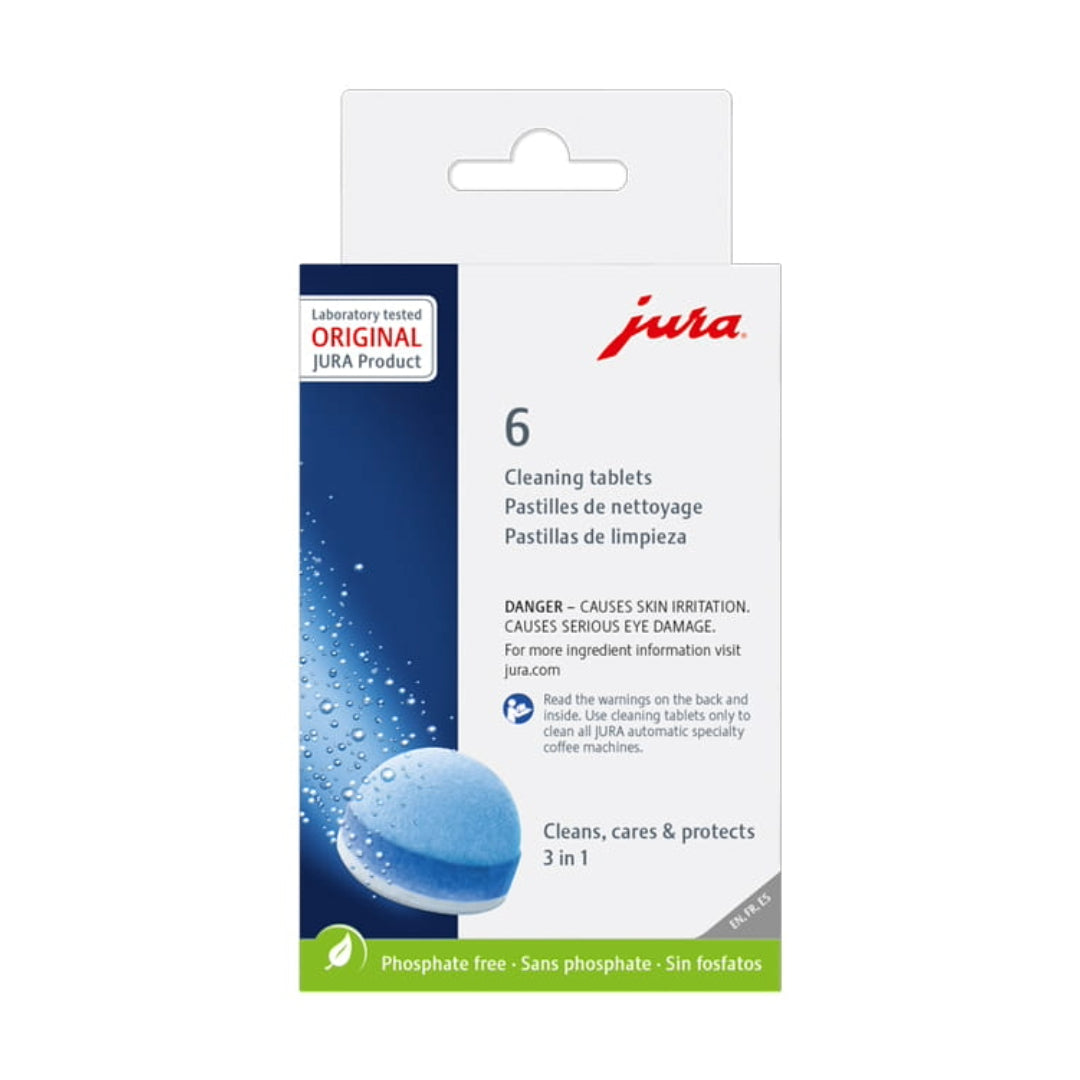 JURA - Pastillas de Limpieza de 3 Fases NA (Paquete con 6 piezas) image 0