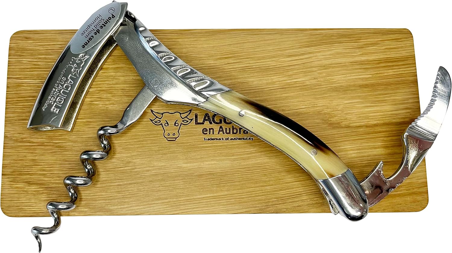 LAGUIOLE - Sacacorchos Laguiole en Aubrac - Cuerno de Vaca image 2