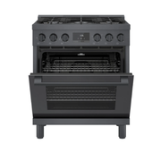 Bosch-30" 800 Series Industrial Style Range, Blk. Ss, Gas