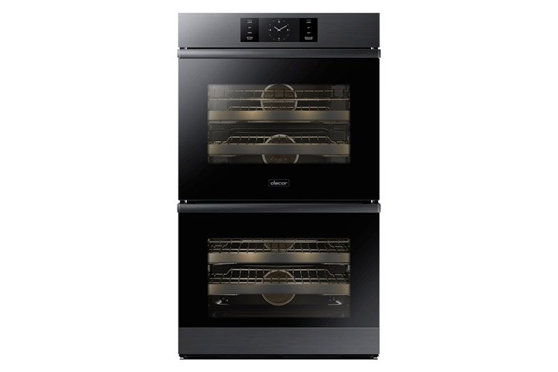 Dacor-30" Double Wall Oven Steam, Contemporary, Graphite