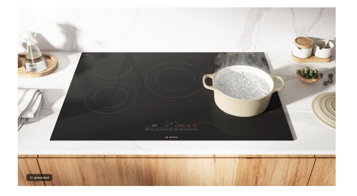 Bosch-30" Electric Radiant Cooktop, 800 Series, Black, Frameless