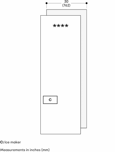 Gaggenau-30" Expressive Series Freezer Column, Custom Panel Ready