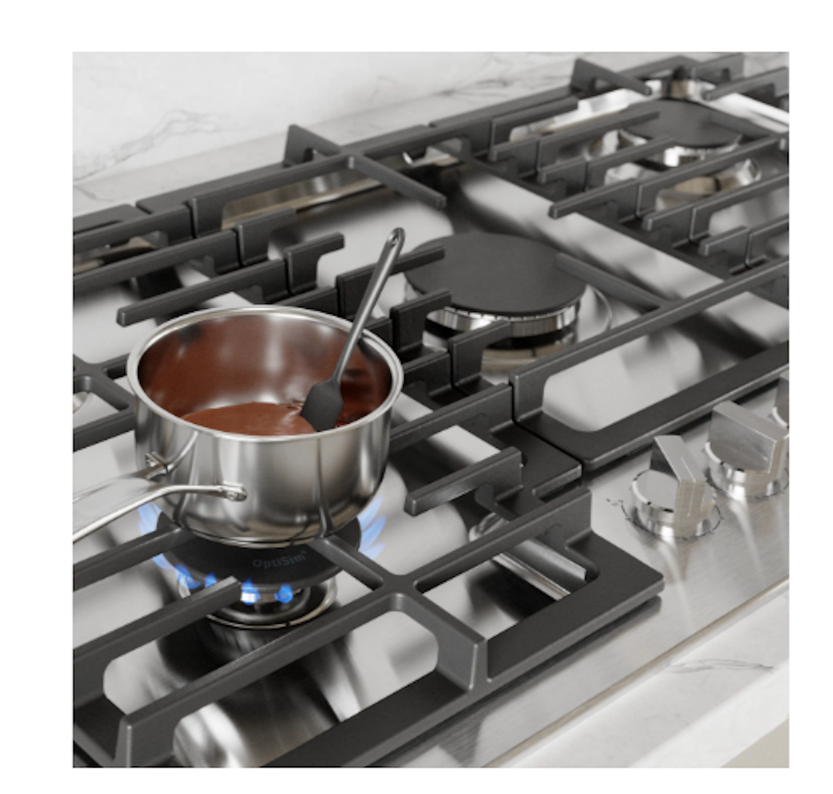 Bosch-30" Gas Cooktop, 500 Series, Stainless Steel