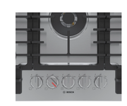 Bosch-30" Gas Cooktop, 800 Series, Stainless Steel, Flameselect®
