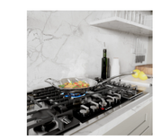 Bosch-30" Gas Cooktop, Benchmark, Stainless Steel, Flameselect®