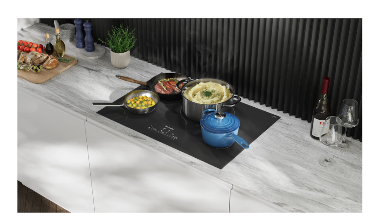 Thermador-30" Heritage Induction Cooktop, Black, Frameless, Hc