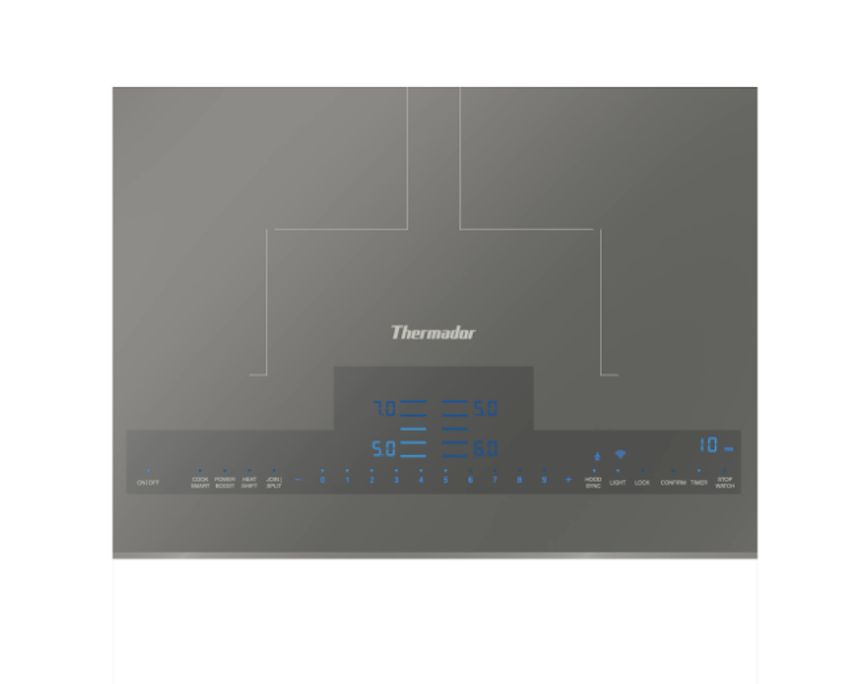 Thermador-30" Liberty Induction Cooktop, Titanium Gray, Frameless